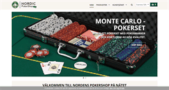 Desktop Screenshot of nordicpokershop.com