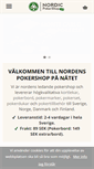 Mobile Screenshot of nordicpokershop.com